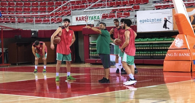 Pınar Karşıyaka hazırlıklarını sürdürüyor