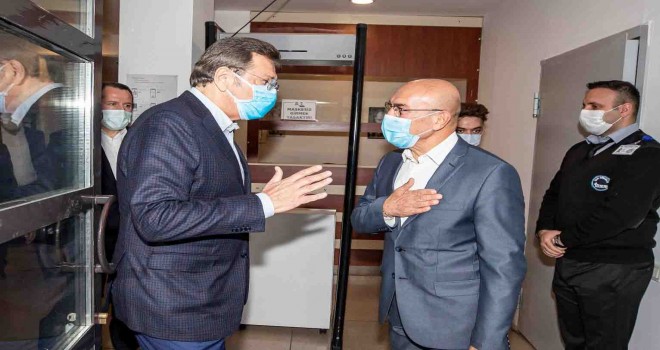 Hisarcıklıoğlu’ndan Başkan Soyer’e ziyaret