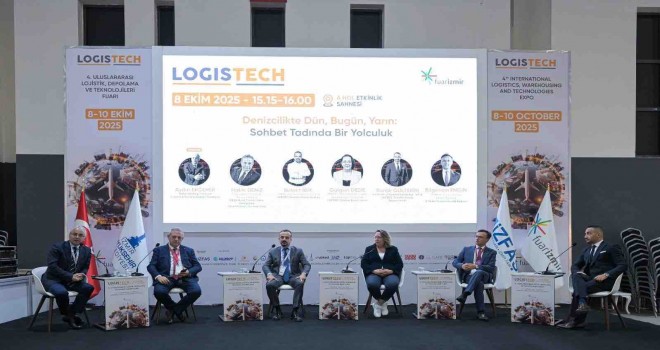 Denizcilikte İzmir vizyonu Logistech’te konuşuldu