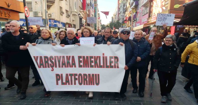 Karşıyaka Emekliler Platformu: 20 Bin TL ile yaşanmaz
