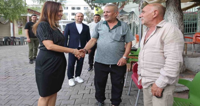 Başkan Ünsal mahalle turlarını sürdürüyor