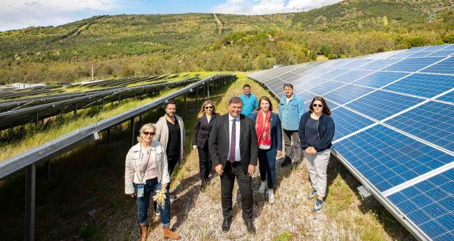 Karşıyaka'da hedef ihtiyacı yüzde yüz GES'ten karşılamak