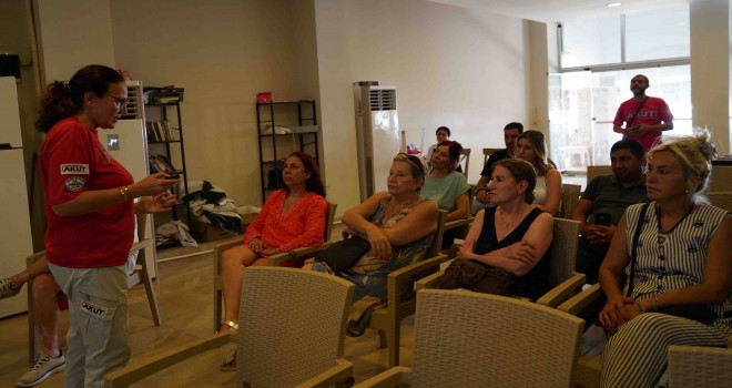 Çeşme Belediyesi ve AKUT’tan temel afet bilinci eğitimi