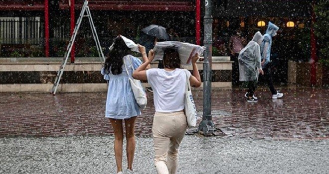 Sağanak yağmura dikkat...