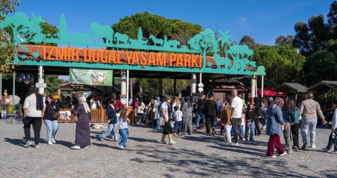 İzmir Doğal Yaşam Parkı’na ziyaretçi akını
