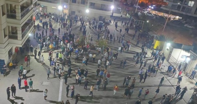 İzmir'de deprem çok korkuttu