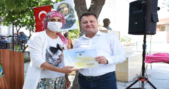 Menemen’de Arı Yetiştiriciliği Sertifika Töreni gerçekleşti