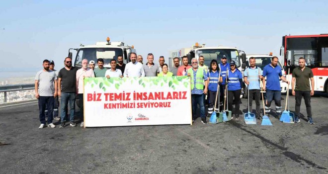 Çiğli’de temizlik seferberliği devam ediyor