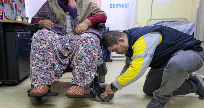 Engelli Tamir İstasyonu engellilerin imdadına yetişiyor