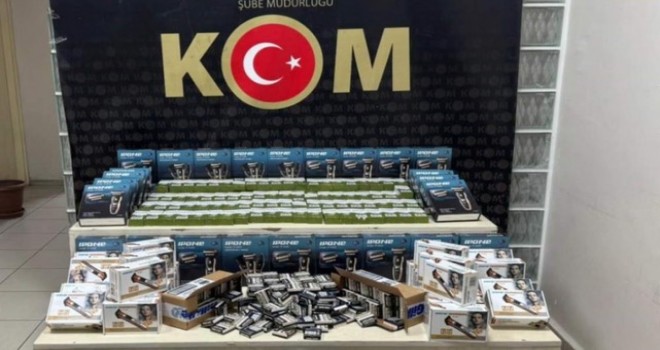 İzmir'de 29 ayrı kaçakçılık operasyonu