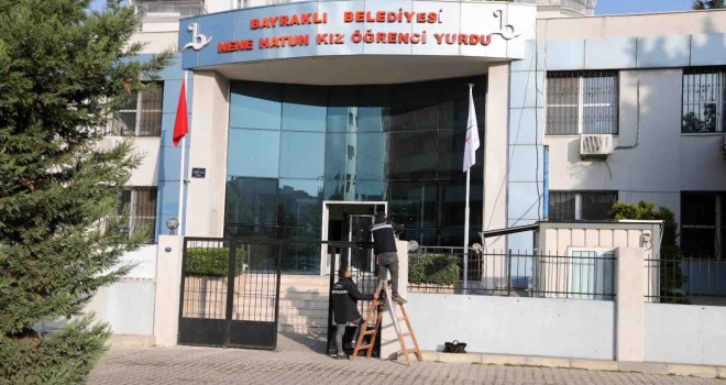 Bayraklı Nene Hatun Kız Öğrenci Yurdu yeni sezona hazırlanıyor