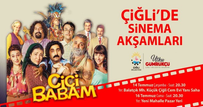 Çiğli’de keyifli sinema akşamları başlıyor