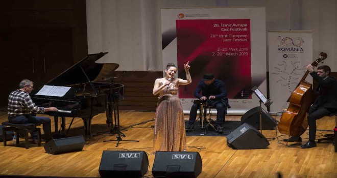 İzmir Avrupa Caz Festivali’nde Irina Sarbu farkı