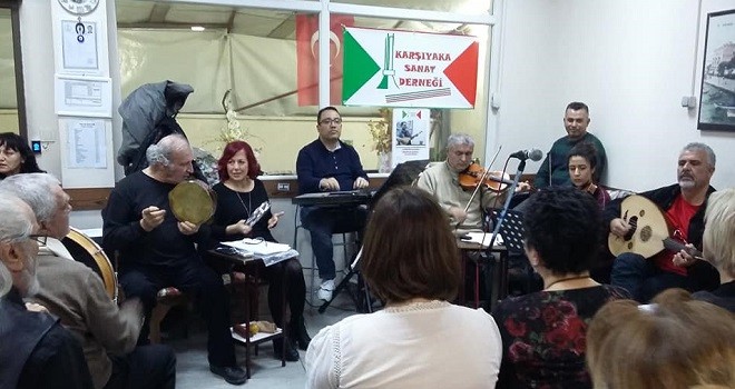 Karşıyaka Sanat Derneği TSM Korosu çıtayı yükseltti