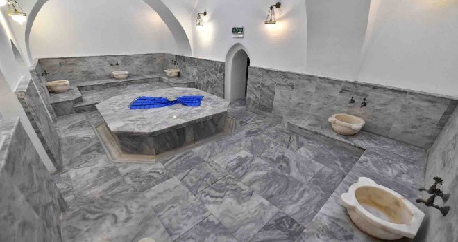 Namazgâh Hamamı hizmete açıldı