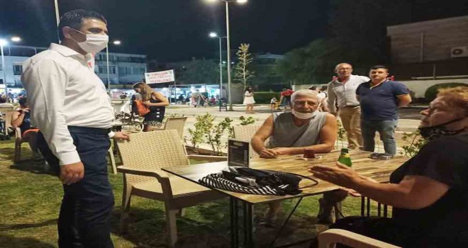 Başkan Kayalar’dan gece mesaisi
