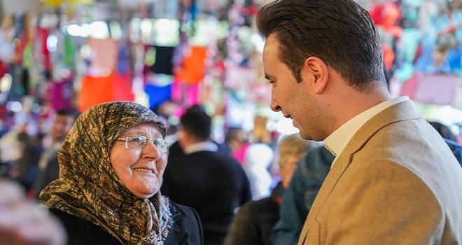 Çiftçioğlu Aksoy'da gençlerle, Bospa’da halkla buluştu