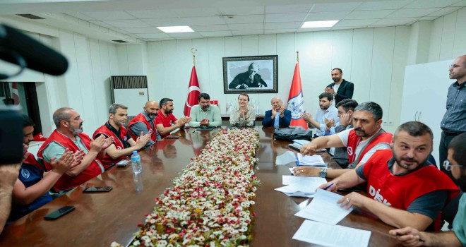 Konak’ta grev sonlandı