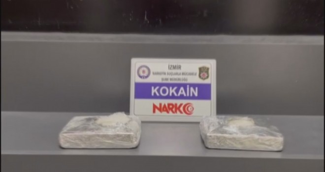 İzmir Otogarı'nda uyuşturucu ele geçirildi