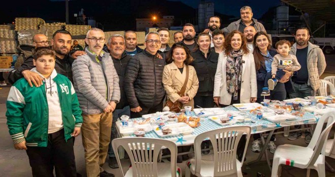 Başkan Ünsal ve belediye çalışanları iftar sofrasında buluştu