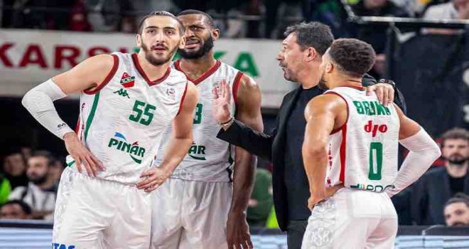 Pınar Karşıyaka Hapoel Bank Yahav Jerusalem karşısında