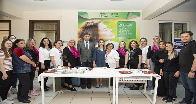 Karşıyakalı İş Kadınları Hemşireler Günü'nü KETEM’de kutladı