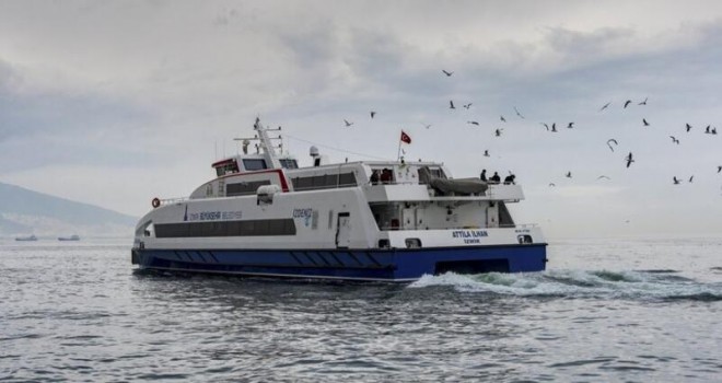 Vapur seferleri iptal...