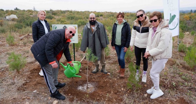 Gökhan Türkmen Ege Orman Vakfı işbirliğiyle 3.orman projesini tamamladı