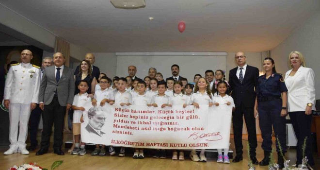 İlköğretim haftasında fidanlar dikildi