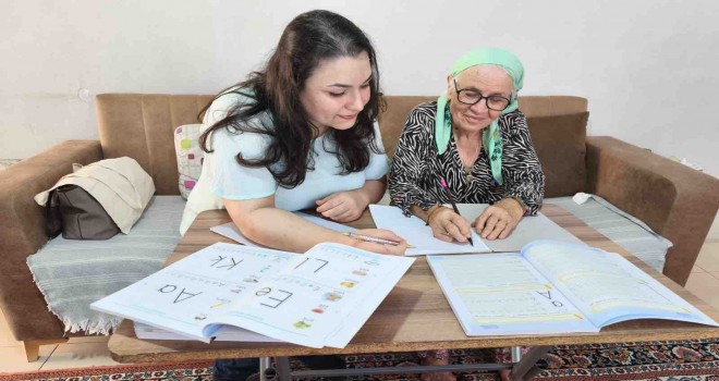 Şehidin annesinin okuma yazma isteğine jet çözüm