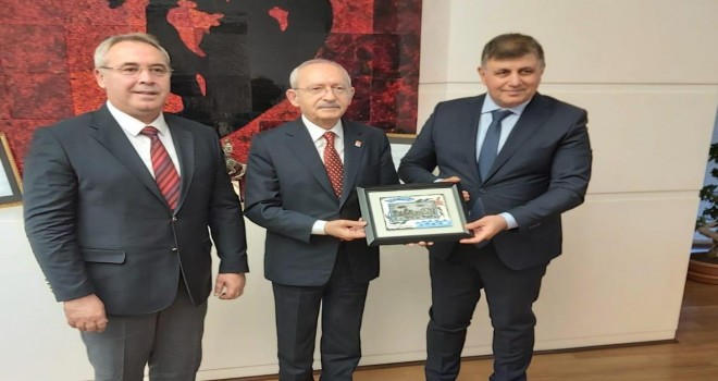Başkan Tugay ve Koç'tan Kemal Kılıçdaroğlu'na ziyaret