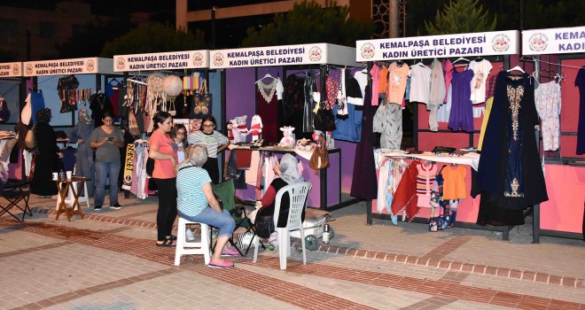 Kemalpaşa'da emekçi kadınlara destek