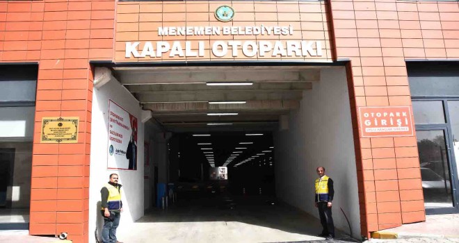 Menemen'e otopark müjdesi