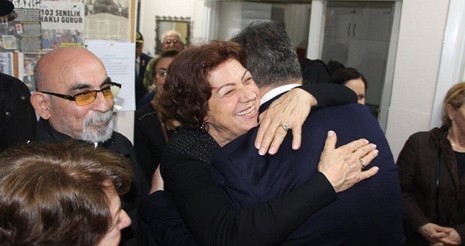 Muharip Gaziler Dr. Cemil Tugay'ı bağrına bastı...