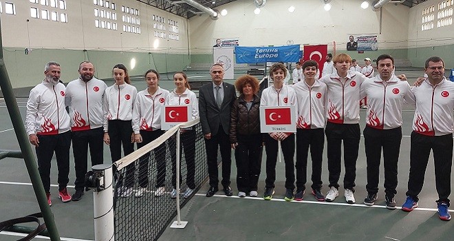 Karşıyaka'da Avrupa Kış Kupası Tenis Heyecanı...
