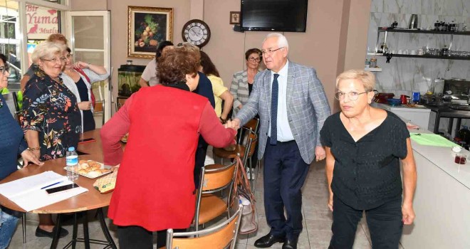 Başkan Selvitopu, F. Altay Mahallesi'nde vatandaşları dinledi