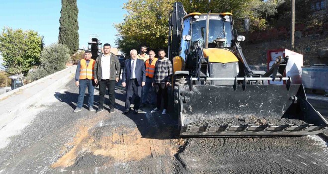 Başkan Selvitopu çalışmaları denetledi