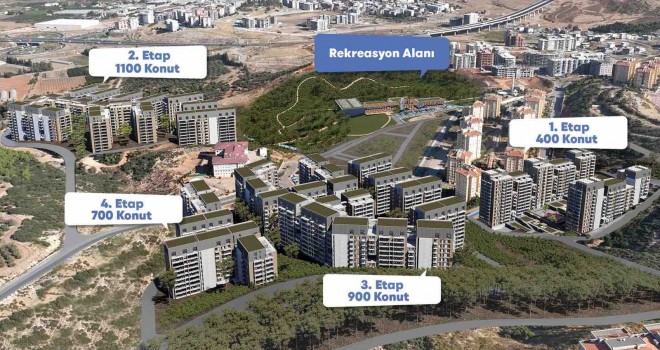 Egeşehir Menemen Konutları’na 6 günde 40 binin üzerinde başvuru