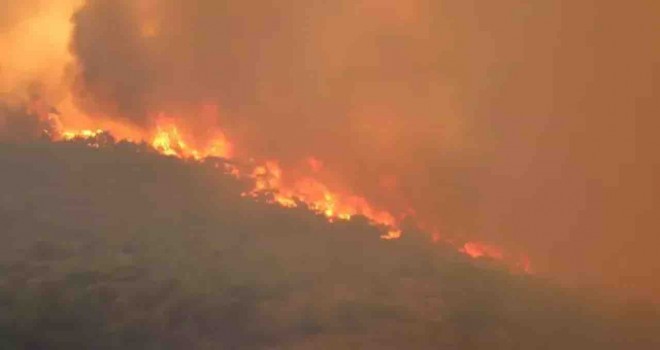 Karşıyaka yangınını çıkardıkları öne sürülen defineciler hakim karşısına çıktı