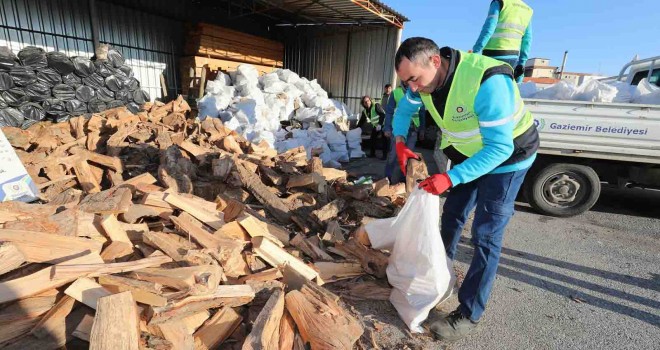 Gaziemir’de atık dallar evleri ısıtacak