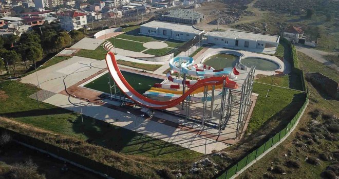 Kınık'ta aquapark hizmete açılıyor