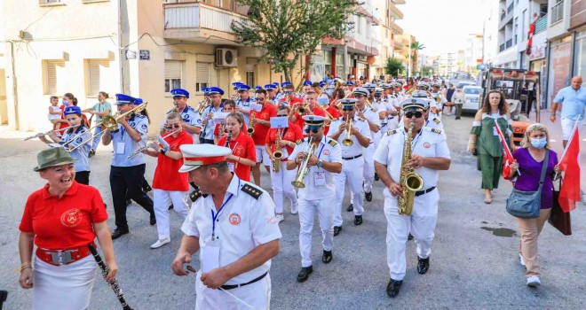 Seferihisar Belediyesi Uluslararası Bando Festivali başladı