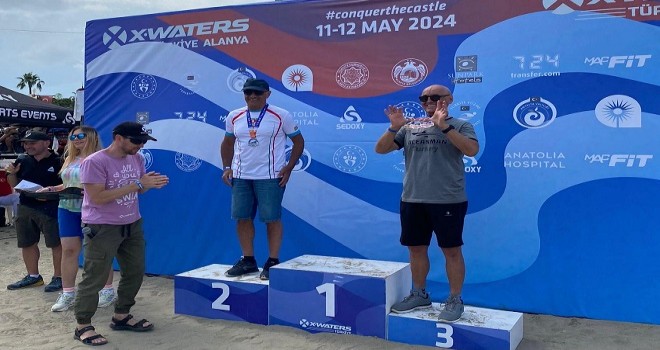 Bostanlısporlu Ateş, Rus rakiplerini geçerek 2. oldu