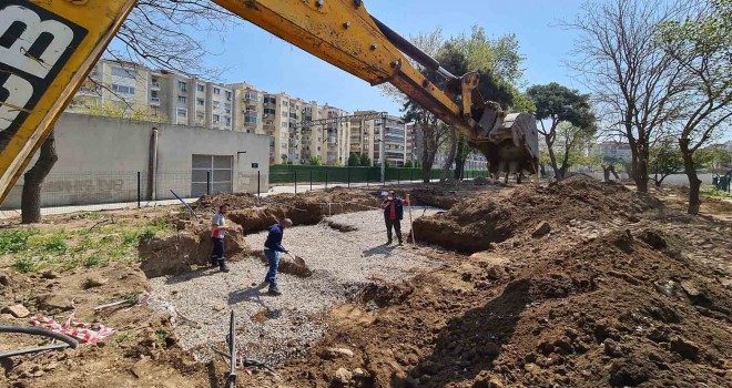 Macera Parkı'nın yapımı sürüyor