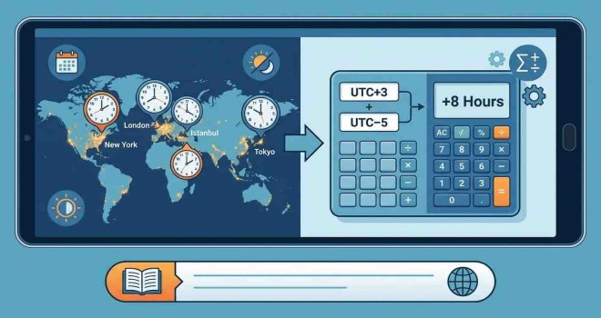 Ülkelere Göre Güncel Saat Bilgisi ve Saat Farkı Hesaplama Yöntemleri