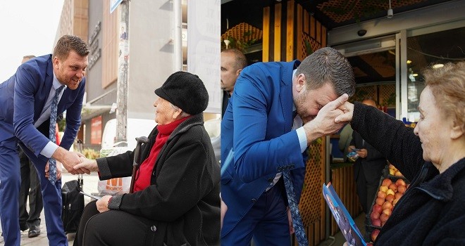 Hafızoğlu esnafları dolaşmaya devam ediyor