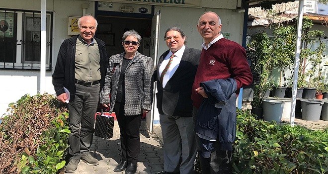 Vatan Partisi adayı Zeren'den çarşı ve muhtar ziyaretleri...