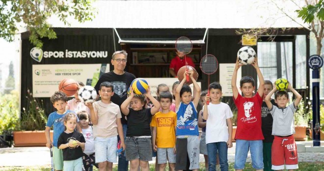 Spor İstasyonları'nın ikincisi Bornova'da açıldı