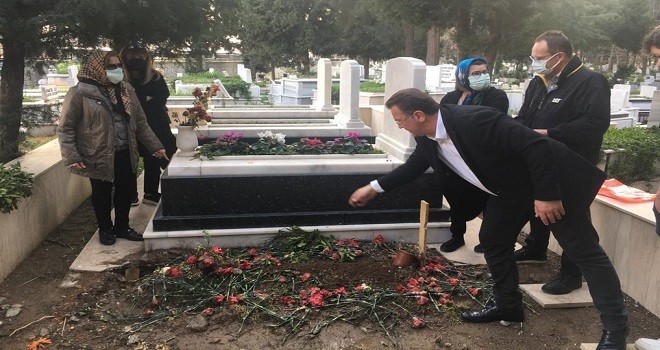 Baysak’ın mezarına ata diyarından toprak…