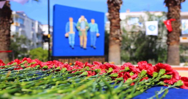 Üç Fidan Parkı ve Anıtı açıldı